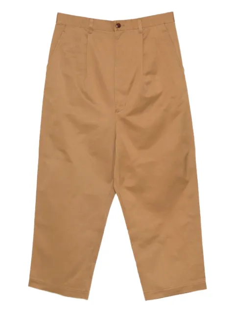 Junya Watanabe MAN straight-leg trousers Brown WPP011W25