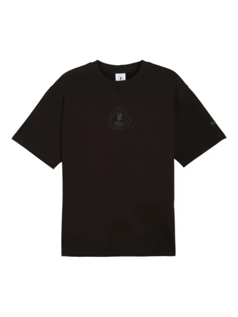 PUMA logo t-shirt Black 63377101
