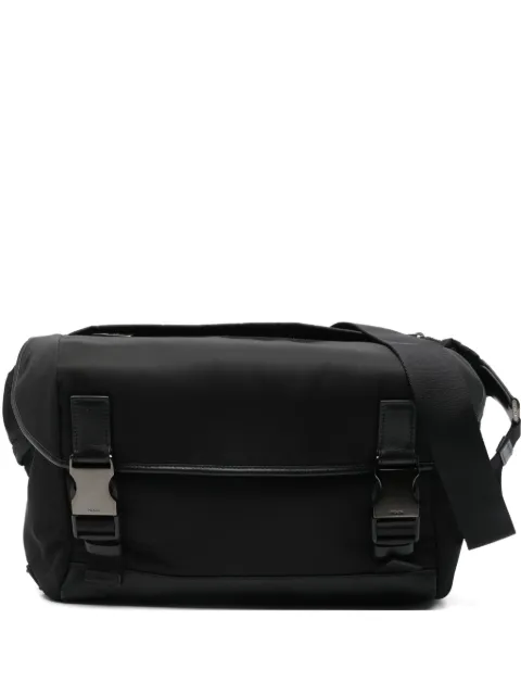 Prada buckle-fastening shoulder bag Black VA10642AMG