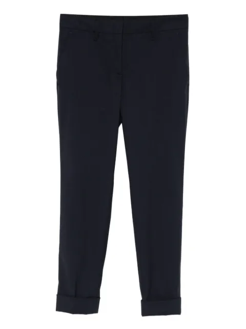 Prada concealed-fastening trousers Blue P2156LJ8A