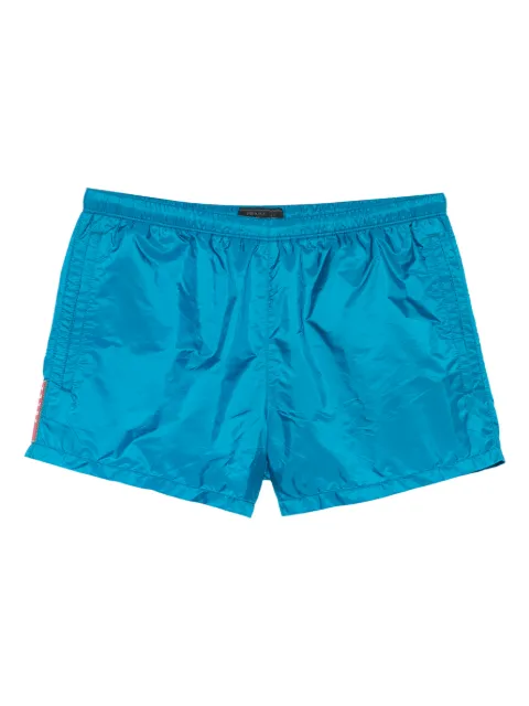 Prada drawstring swim shorts Blue UB305S171Q04