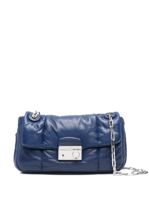 Prada quilted chain-strap shoulder bag Blue B5023L2A6L