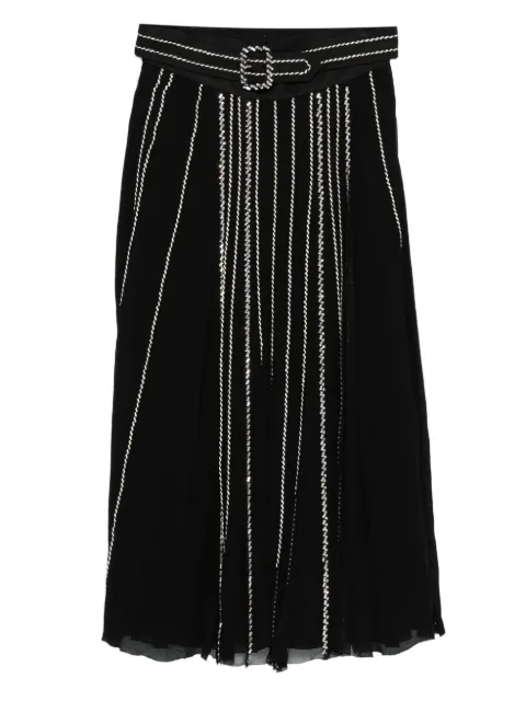 Prada crystal-embellished skirt Black P171ER