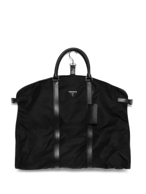 Prada triangle-logo travel bag Black VS0359064