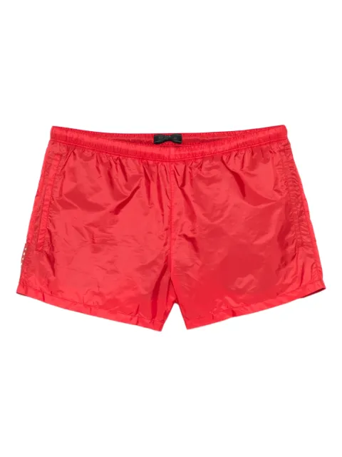 Prada logo swim shorts Red UB305Q04