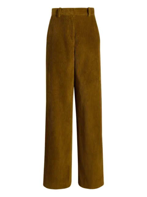 Proenza Schouler corduroy straight trousers Brown R2546013CC006