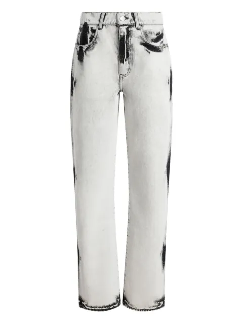 Proenza Schouler bleached-effect straight-leg jeans White R2618005DC068