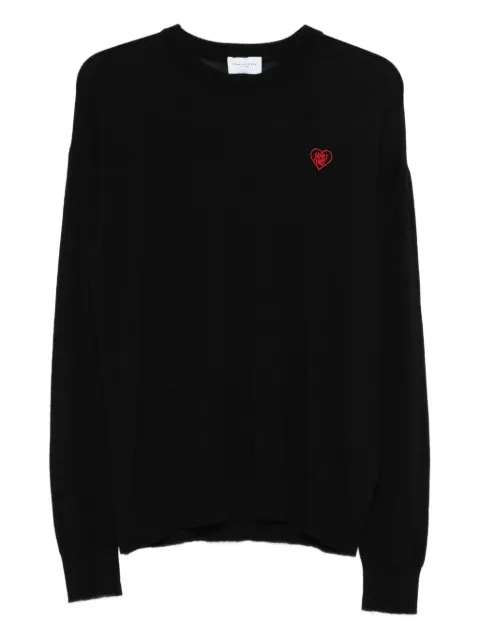 Family First logo-embroidered sweater Black SWF2504