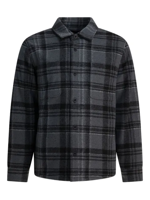 Vince checked shirt jacket Grey M12749983A