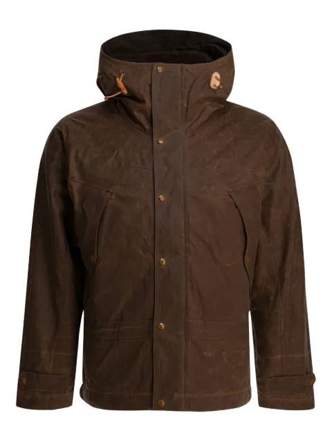 Ceccarelli hooded padded jacket Brown 7003WXDARKTAN