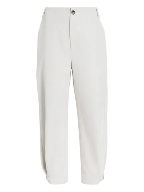 Proenza Schouler White Label Kay button-fastening balloon trousers White WL2546124AC146