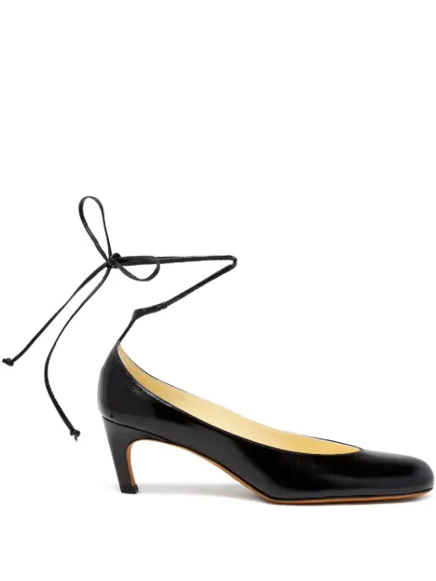 Proenza Schouler Uma ankle-tie pumps Black SH254079C008WC