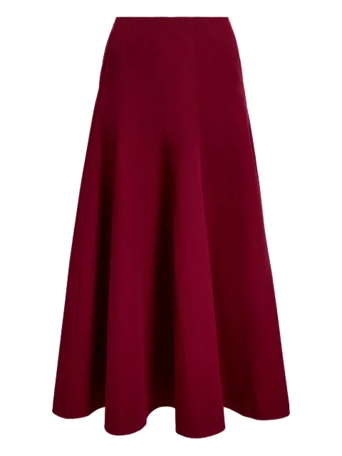Proenza Schouler White Label Hiedi panelled flared skirt Red WL2545217AC145