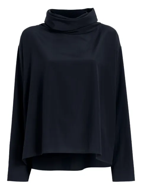 Proenza Schouler turtleneck long-sleeved T-shirt Grey R2544011BBY297
