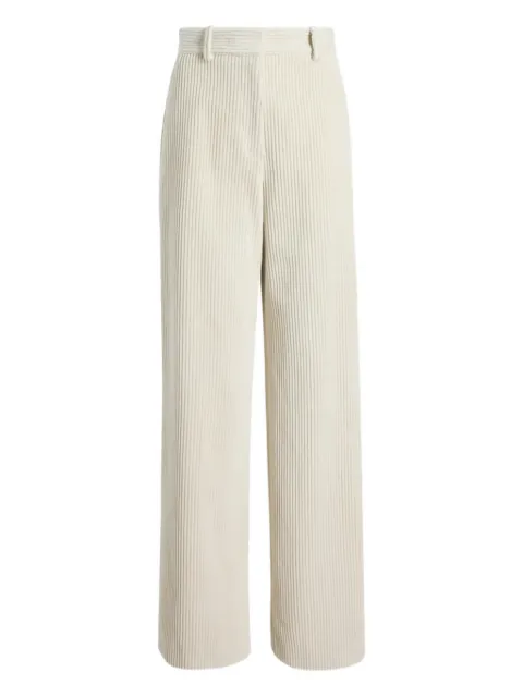 Proenza Schouler corduroy straight trousers Neutrals R2546013CC006
