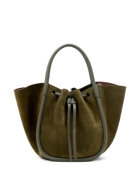 Proenza Schouler small drawstring-fastening tote bag Green HB254113C012S