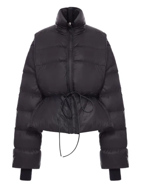 Rick Owens padded high-neck jacket Black RP02E4769NPD1