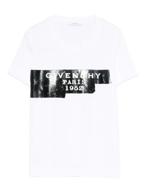 Givenchy graphic-print T-shirt White BW70FJP78U