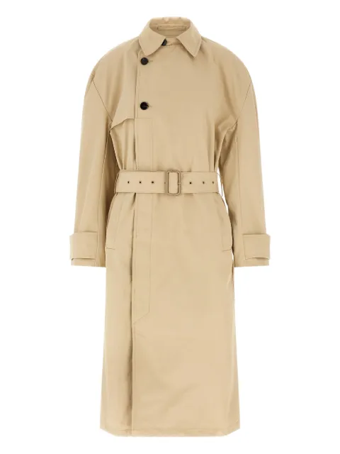 ENTIRE STUDIOS cape-detail trench coat Neutrals ESUW251023SASA