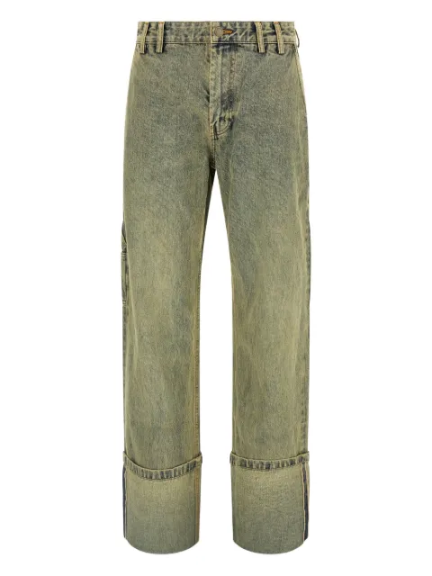 ENTIRE STUDIOS Cuff jeans Yellow ESMW25
