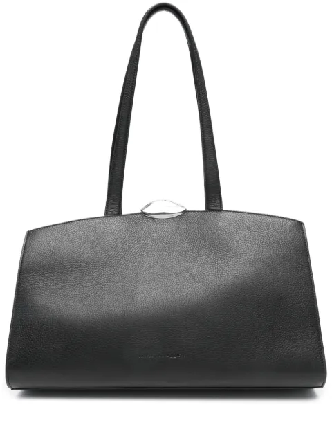 Benedetta Bruzziches curved top-handle shoulder bag Black 0102