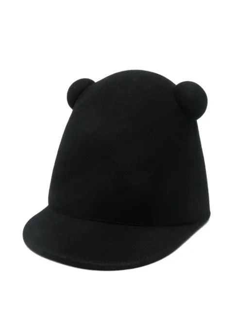 Henrik Vibskov Radar ear-detail hat Black AW25STUDA927