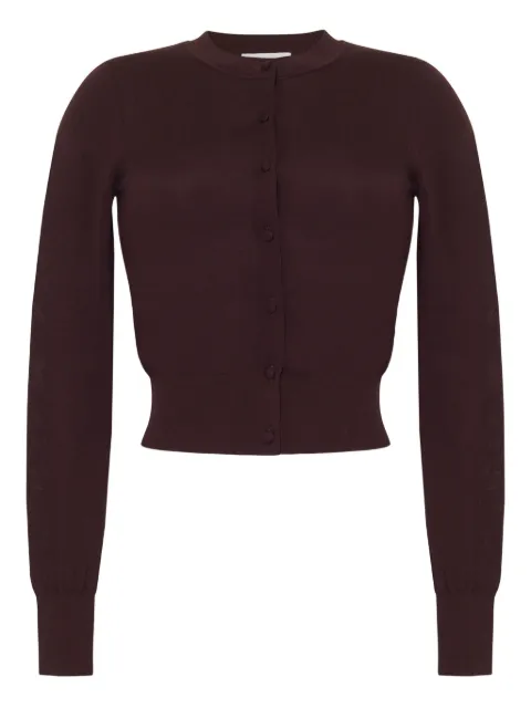 Adam Lippes cashmere button cardigan Brown F25613LC