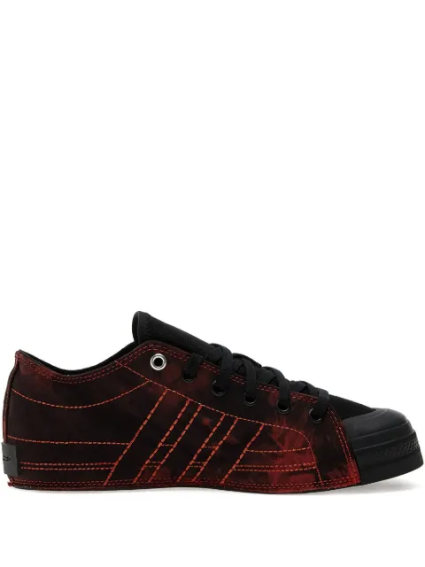 Y-3 tie-dye detail trainers Black JQ8823