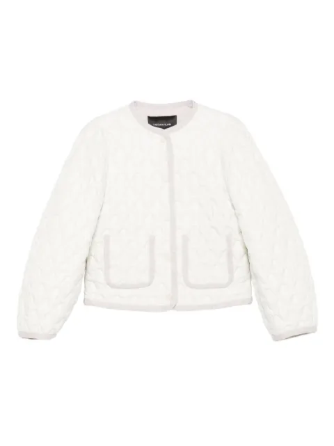 Fabiana Filippi quilted pocket jacket White CTD215F253L559