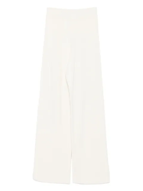 Fabiana Filippi ribbed trousers White PAD225F346N1280000