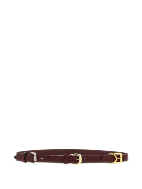 ETRO leather buckle belt Red WP3B0052AP399R0108
