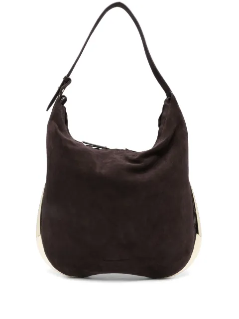Benedetta Bruzziches suede shoulder bag Brown 0107
