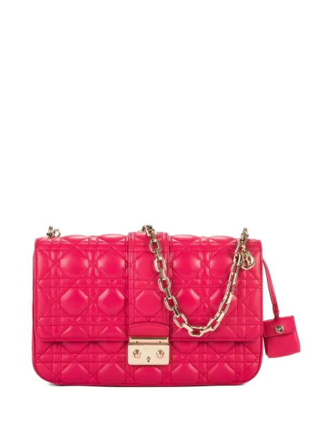 Christian Dior Pre-Owned 2010s quilted chain bag Pink 18MA0142