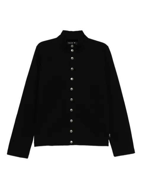 agnès b. cotton high-collar sweatshirt Black EU26M434