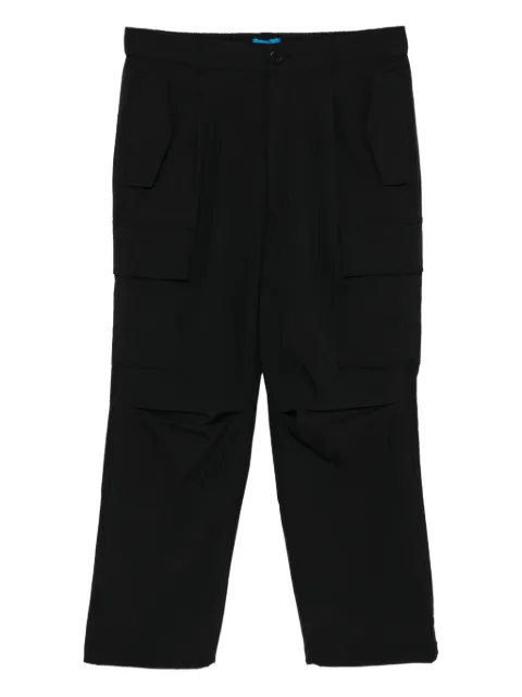SPORT b. by agnès b. logo-patch trousers Black PB54QT2O