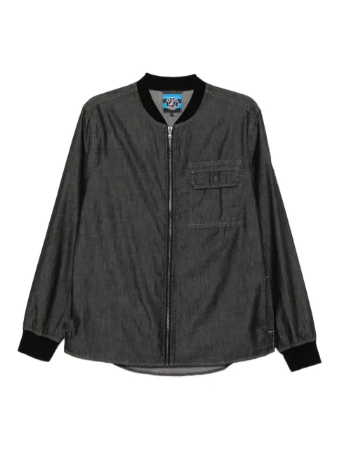SPORT b. by agnès b. logo-patch jacket Black D945QU8V