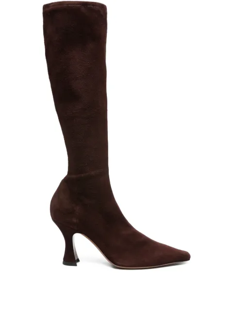 NEOUS 80mm knee-high suede boots Brown 00358BS23RANUNDERKNEE