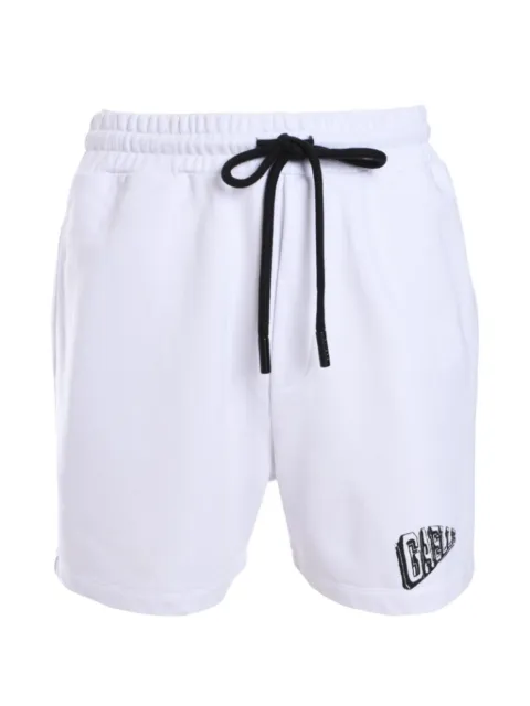 Gaëlle Paris drawstring track shorts White GAABM01398