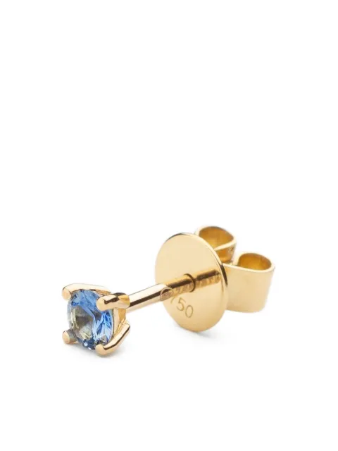We by WHITEbIRD 18K yellow gold Solitaire sapphire earring Gold WBST4GOJSPB