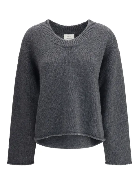 LouLou de Saison round-neck sweater Grey DERRY