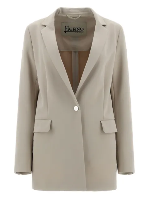 Herno pocket single-breasted jacket Neutrals GA000245D12553