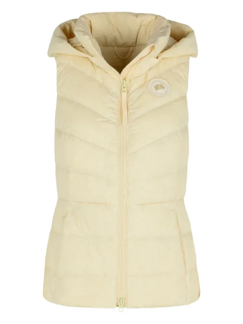Canada Goose Calir hooded zip-front vest Neutrals 2333WT