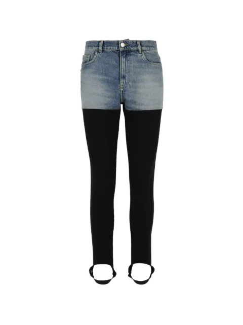 Coperni hybrid ribbed trousers Black COPP137F2022