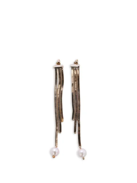 Rosantica Aurea chain pearl earrings Gold 17823E3L