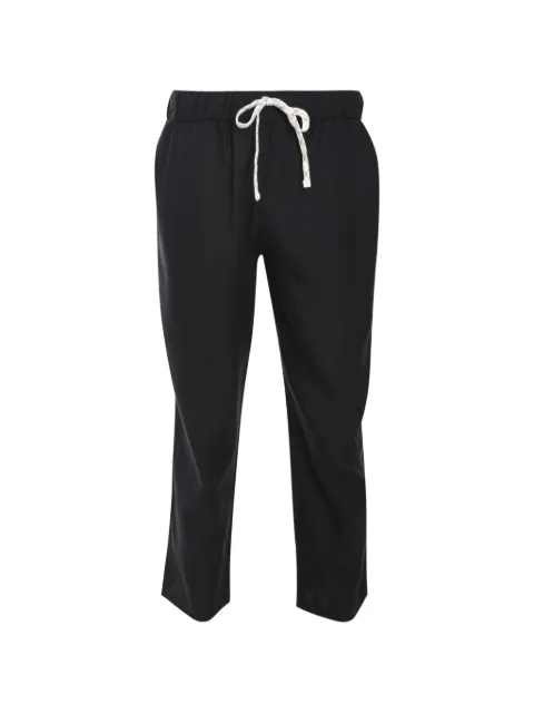 Marané El Ocho elasticated-waistband trousers Black OTBL