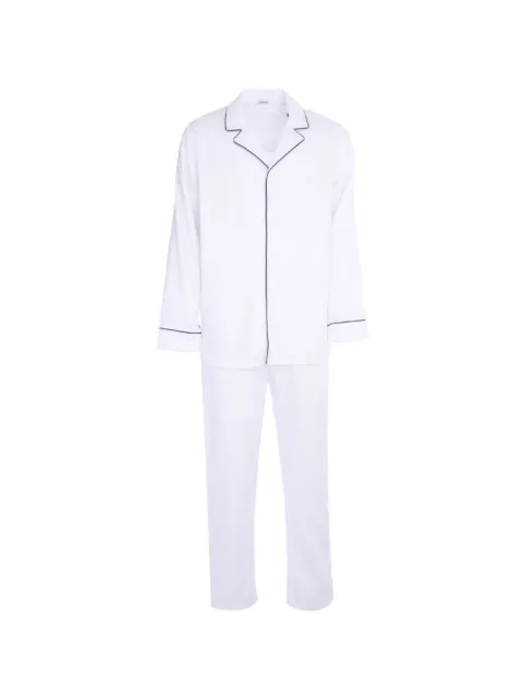 Zimmerli long-sleeve pajamas White 473721001