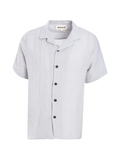 Marané camp-collar short-sleeve shirt Grey MCLGB