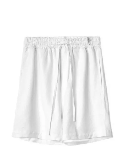 HINNOMINATE drawstring-fastening bermuda shorts White HMABM01350