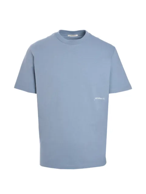 HINNOMINATE logo-print T-shirt Blue HMABM01305