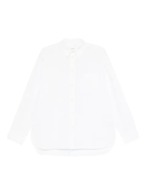 6397 long-sleeve button-down shirt White NT500